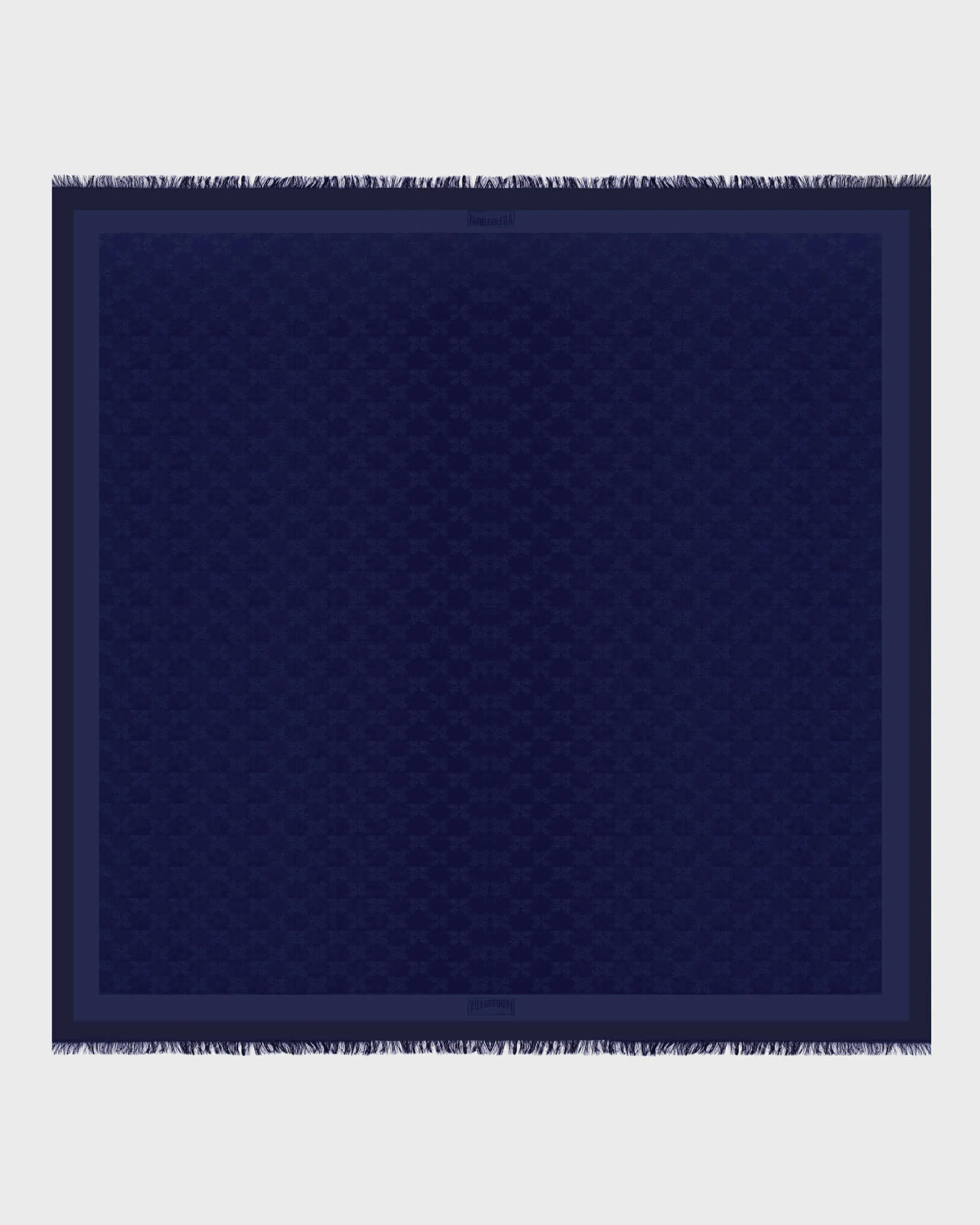 TURTLE MONOGRAM SCARF - 1