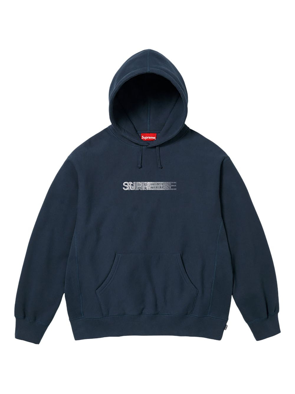 Supreme x Swarovski motion-logo hoodie | REVERSIBLE