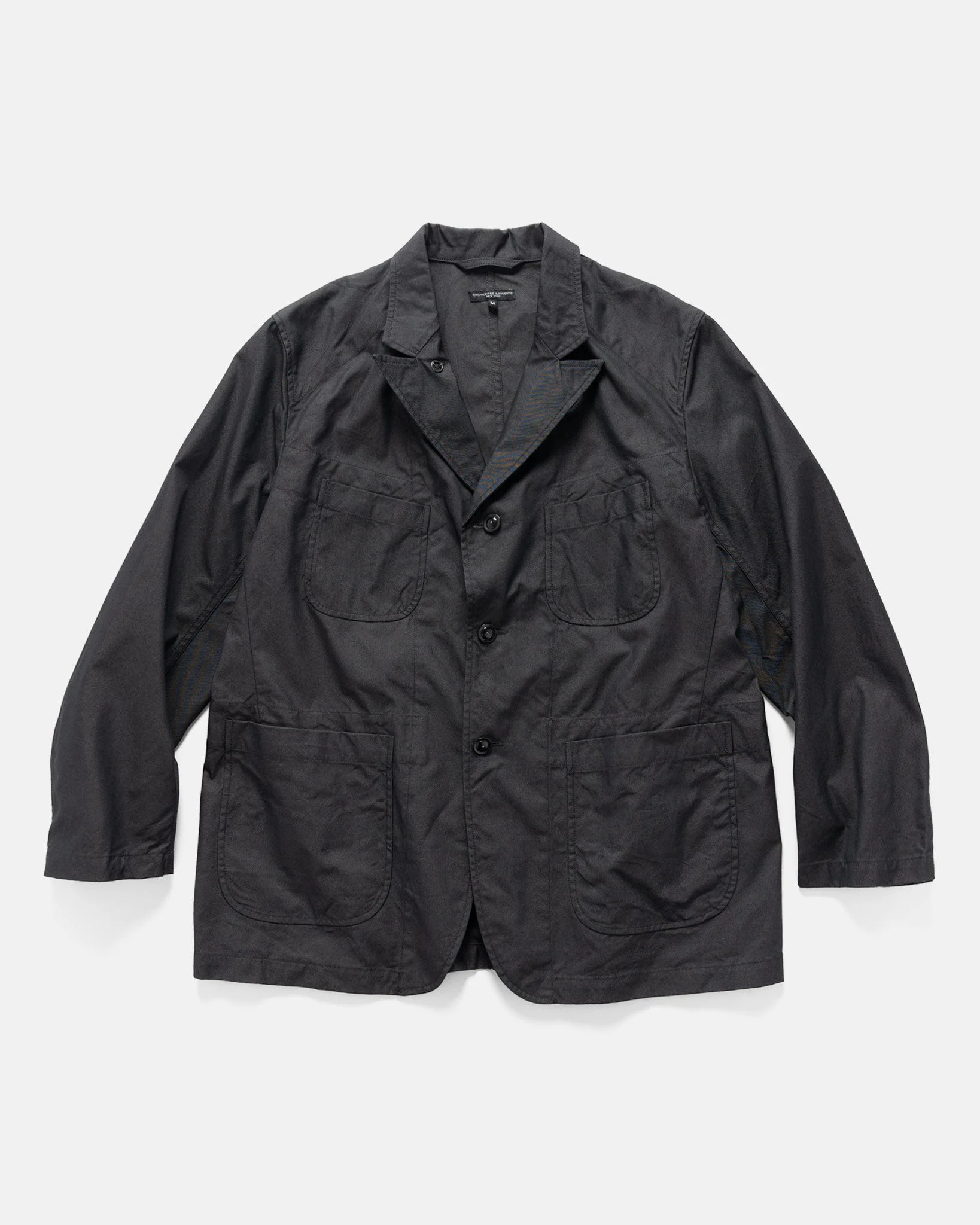 CP Weather Poplin Bedford Jacket Charcoal - 1