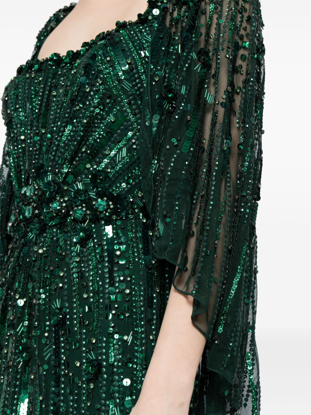 Brightstar sequin-embellished gown - 5