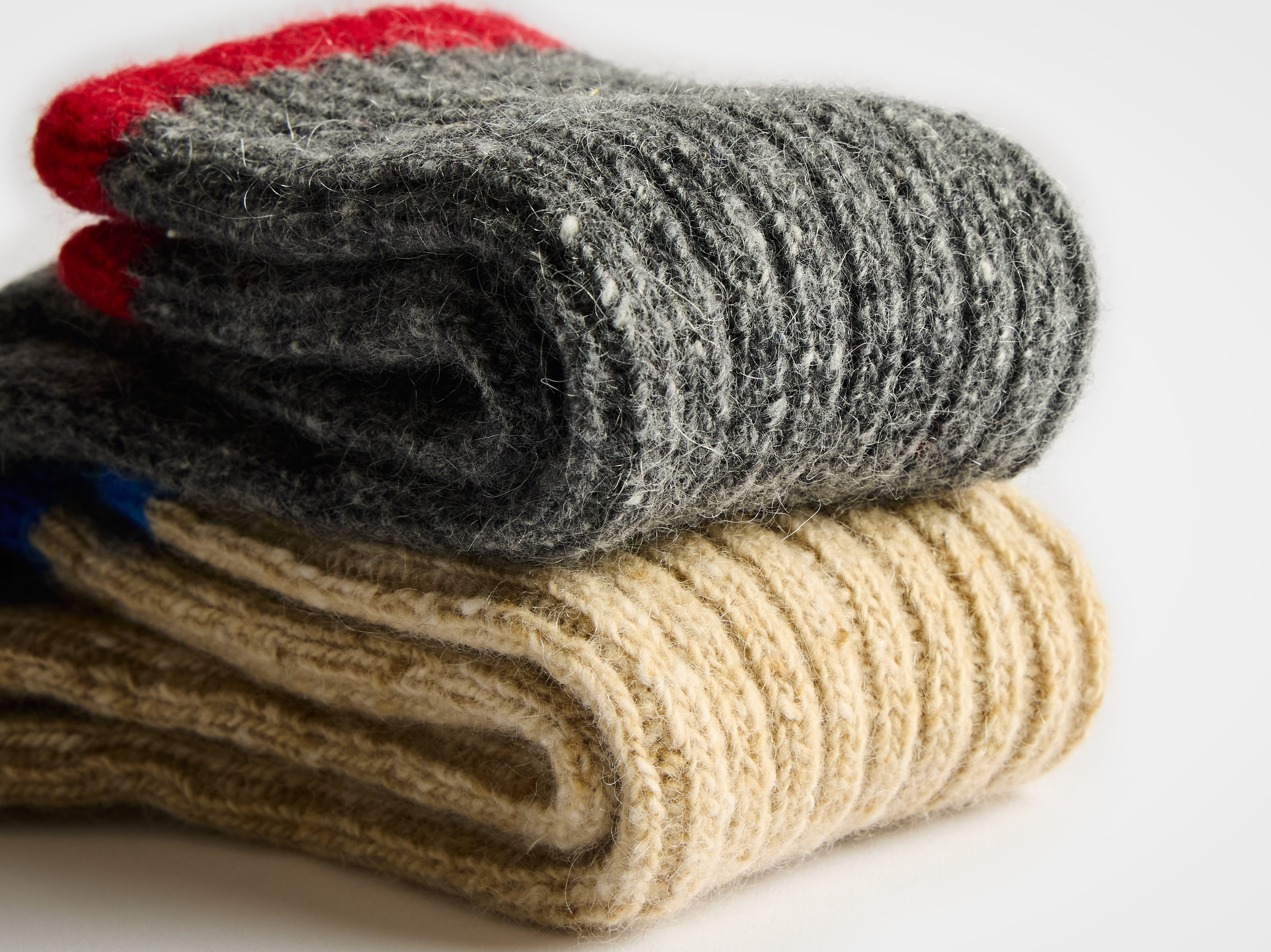 DONEGAL SOCK IN OATMEAL MELANGE - 3
