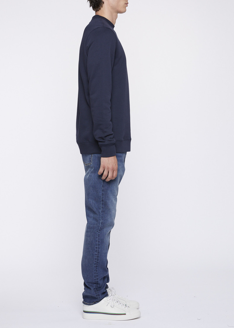 Regular-Fit Navy Zebra Sweatshirt 10