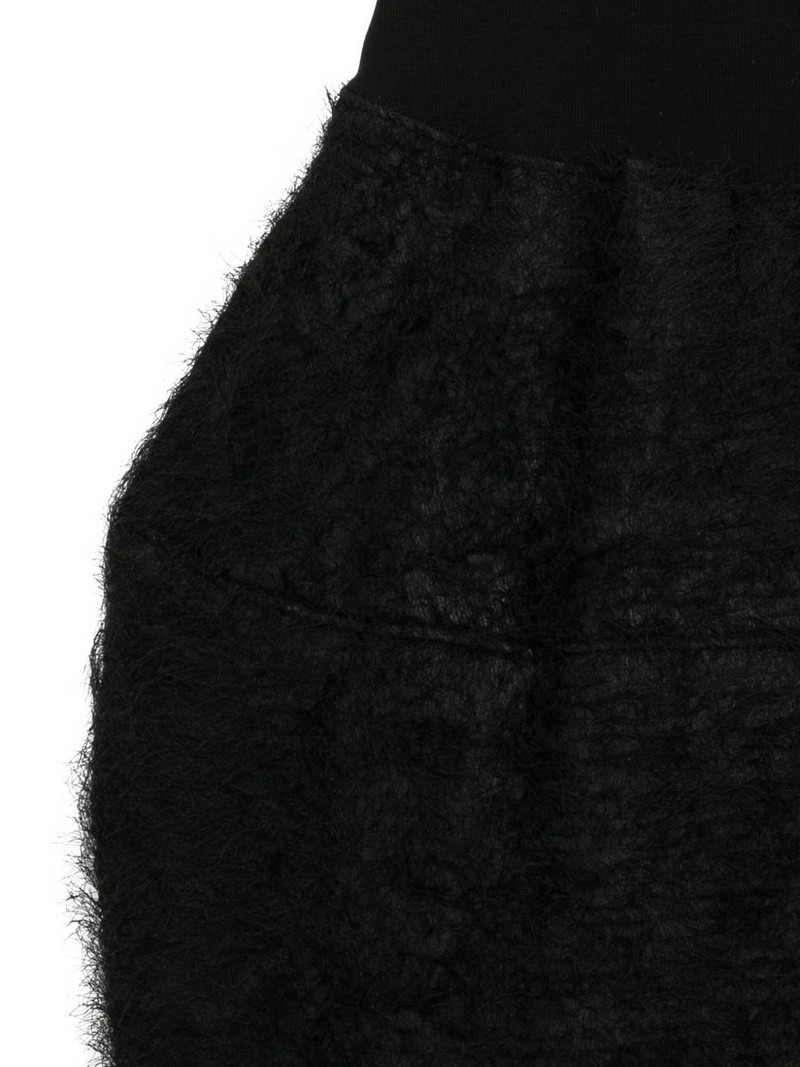fur-embellished skirt 3