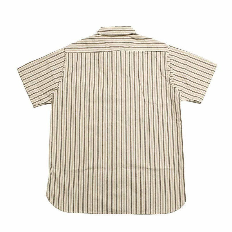 COTTON STRIPE S/S WORK SHIRT - SC39730 3