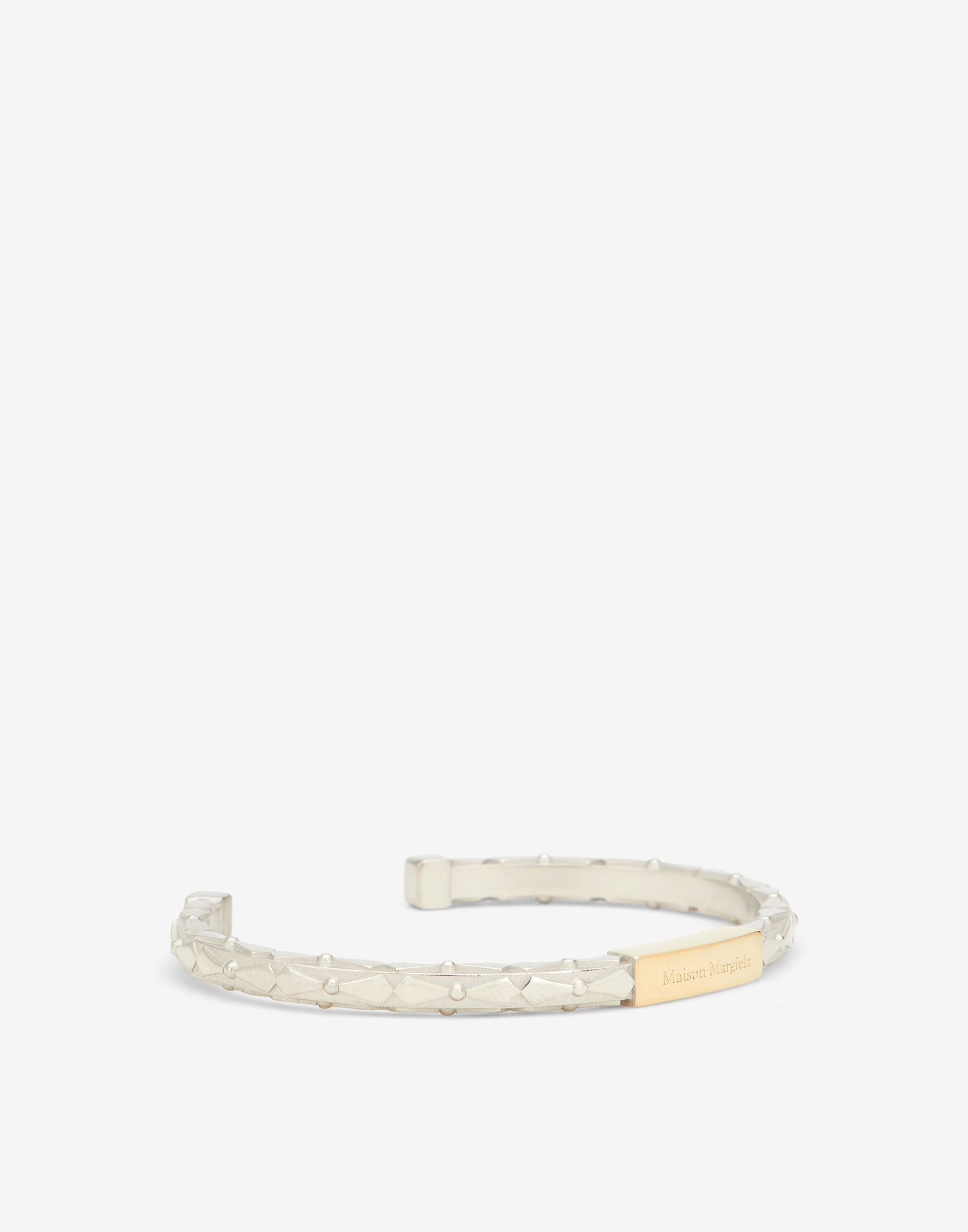 Logo two-tone bracelet - 2