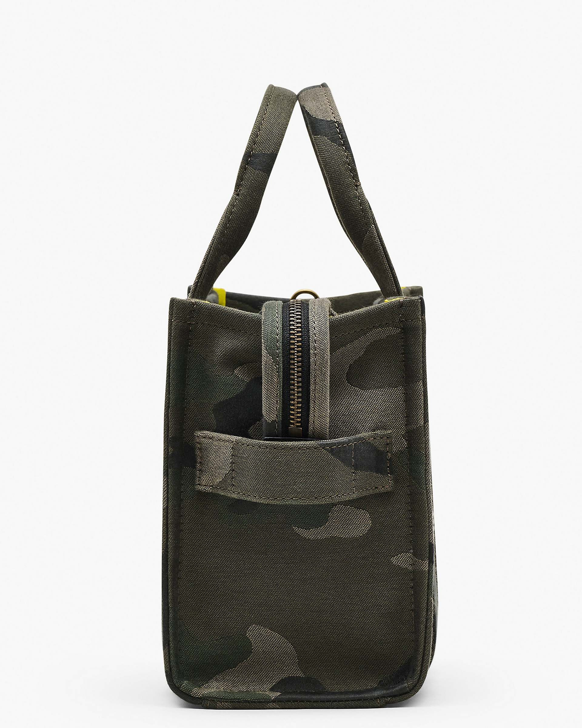 THE CAMO JACQUARD SMALL TOTE BAG - 5