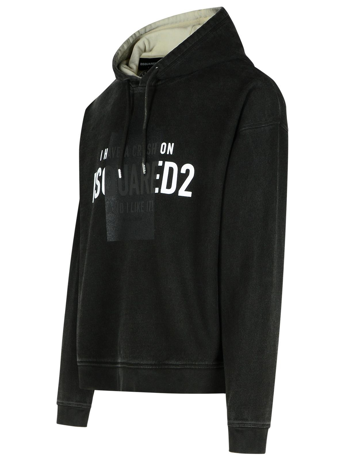 Dsquared2 Black Cotton Sweatshirt Men - 2