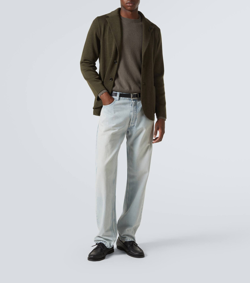 LARDINI Virgin wool blazer outlook