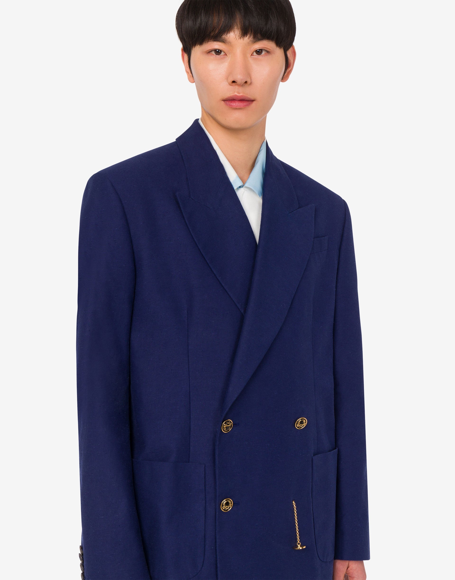 COTTON SHANTUNG JACKET LAUREL CROWN - 3