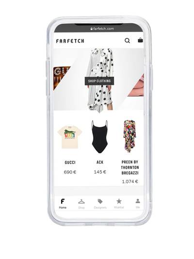 KENZO Tiger iPhone X/XS case outlook