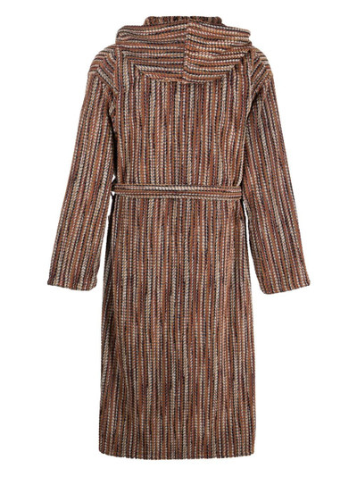 Missoni Billy patterned towelling robe outlook