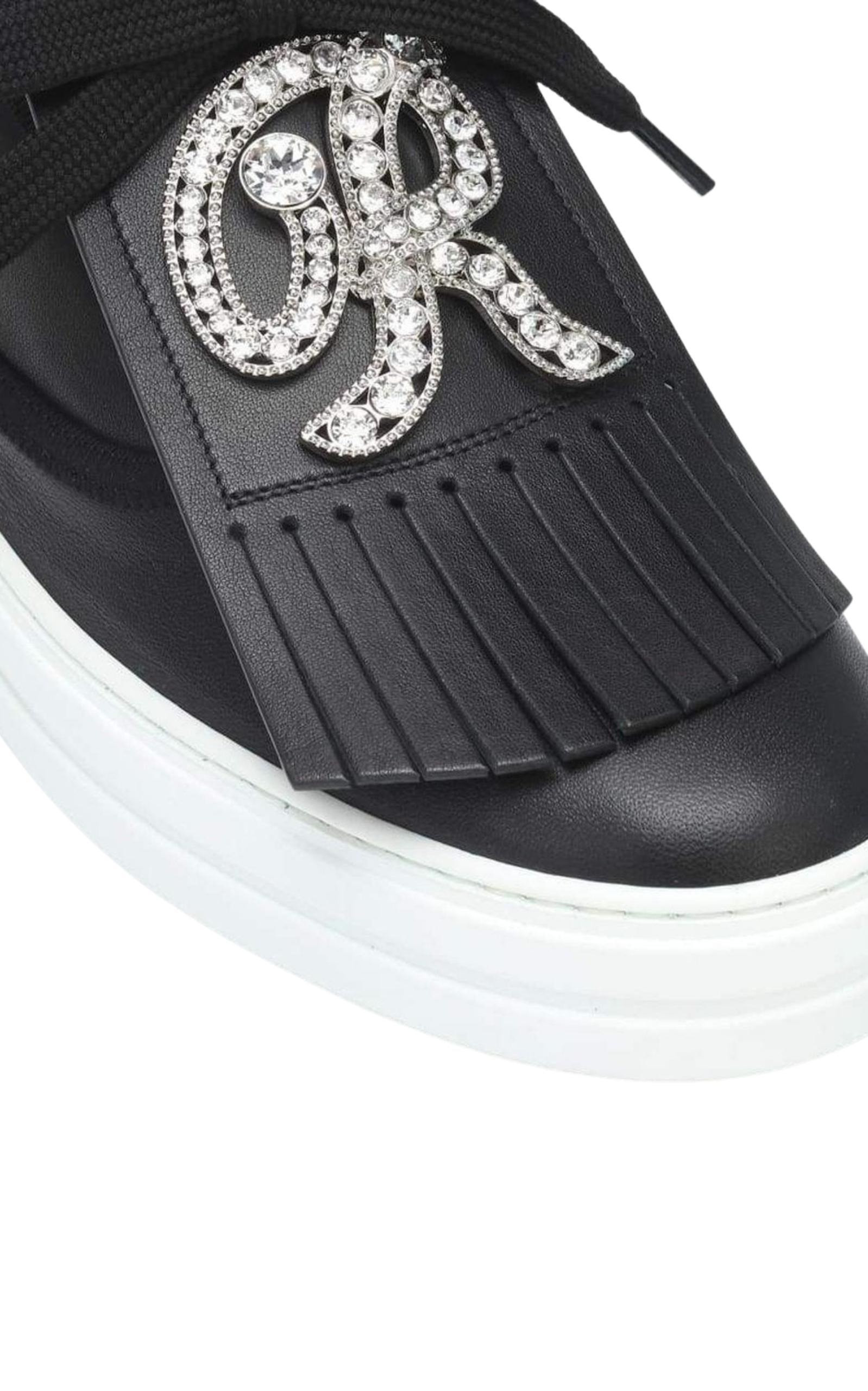 Call Me Vivier Leather Sneakers - 5