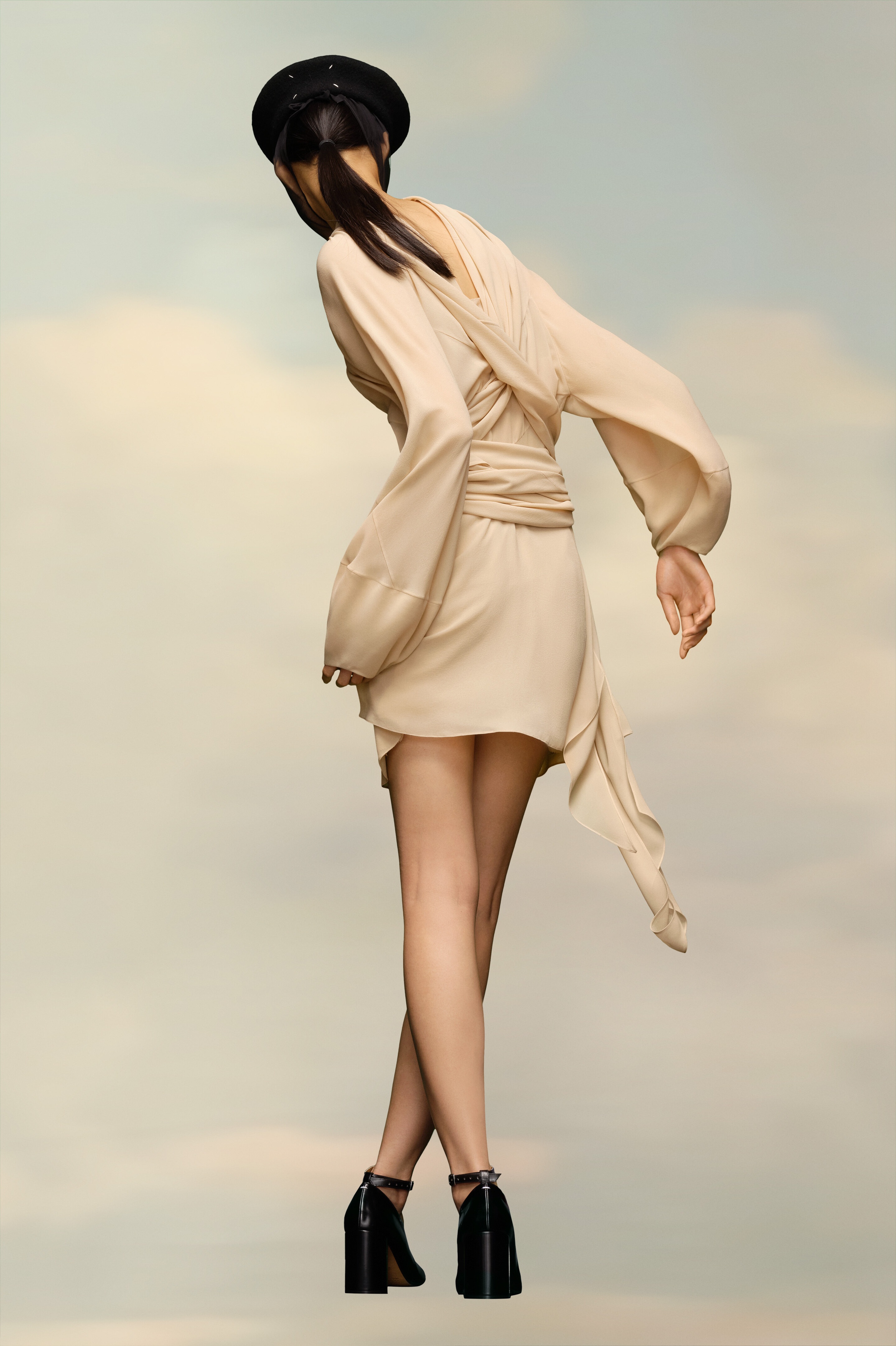 Silk Georgette Dress - 3