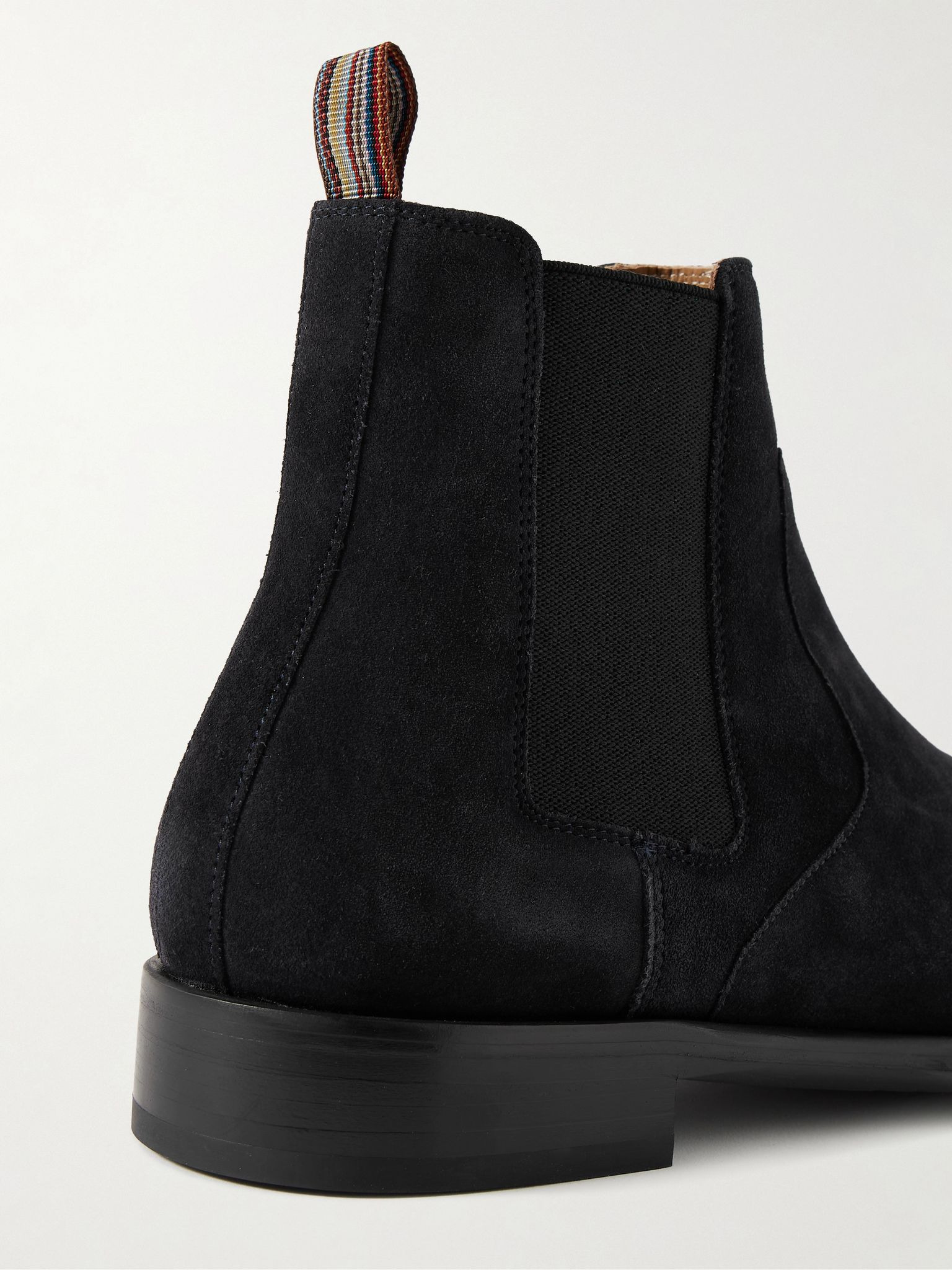 Lawson Suede Chelsea Boots Navy - 5