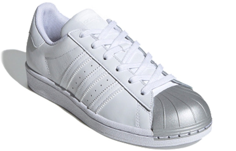 (WMNS) adidas originals Superstar 'White Silver' FX4747 - 2