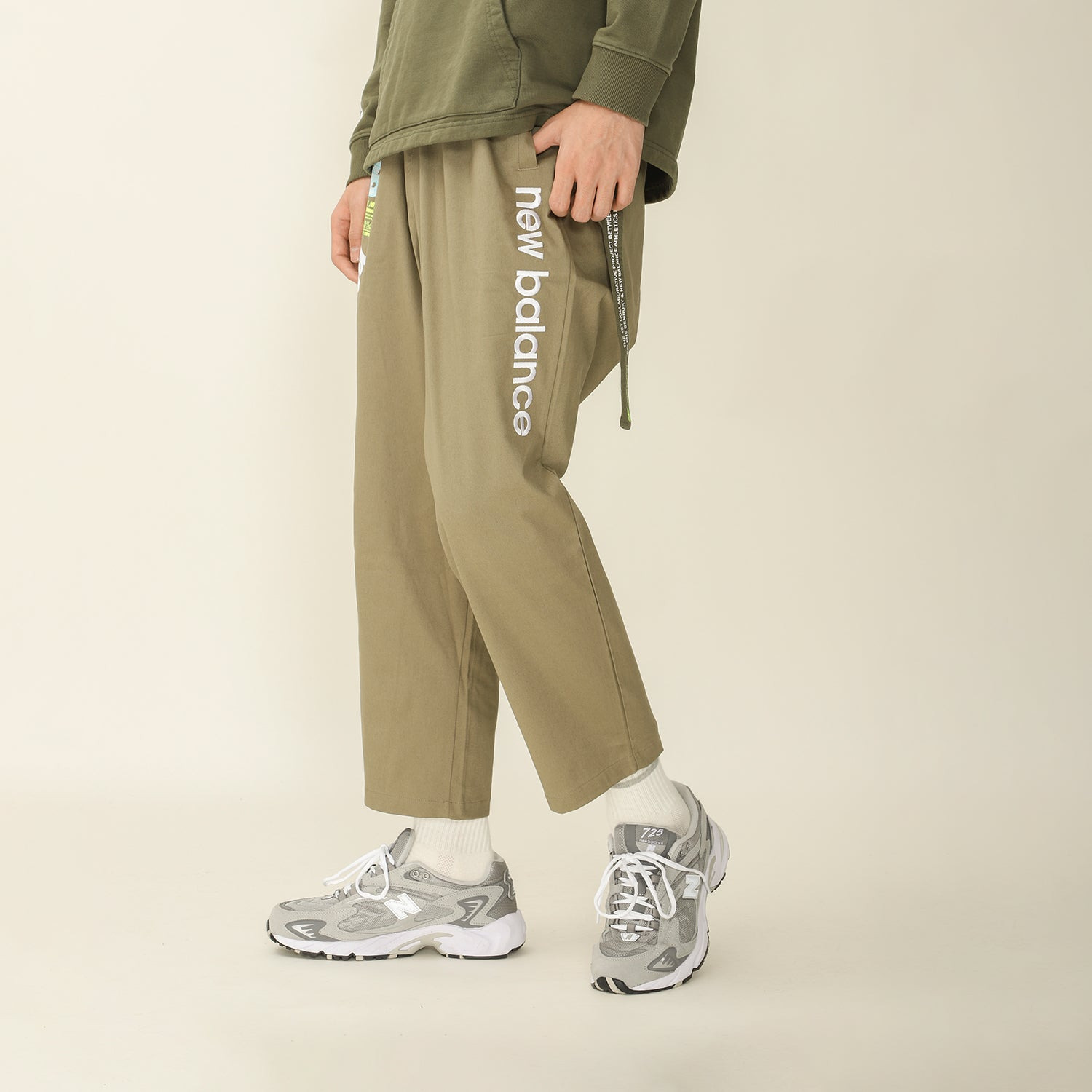 New Balance x Salehe Yurt Pants 'Khaki' MP11563-CGN - 5