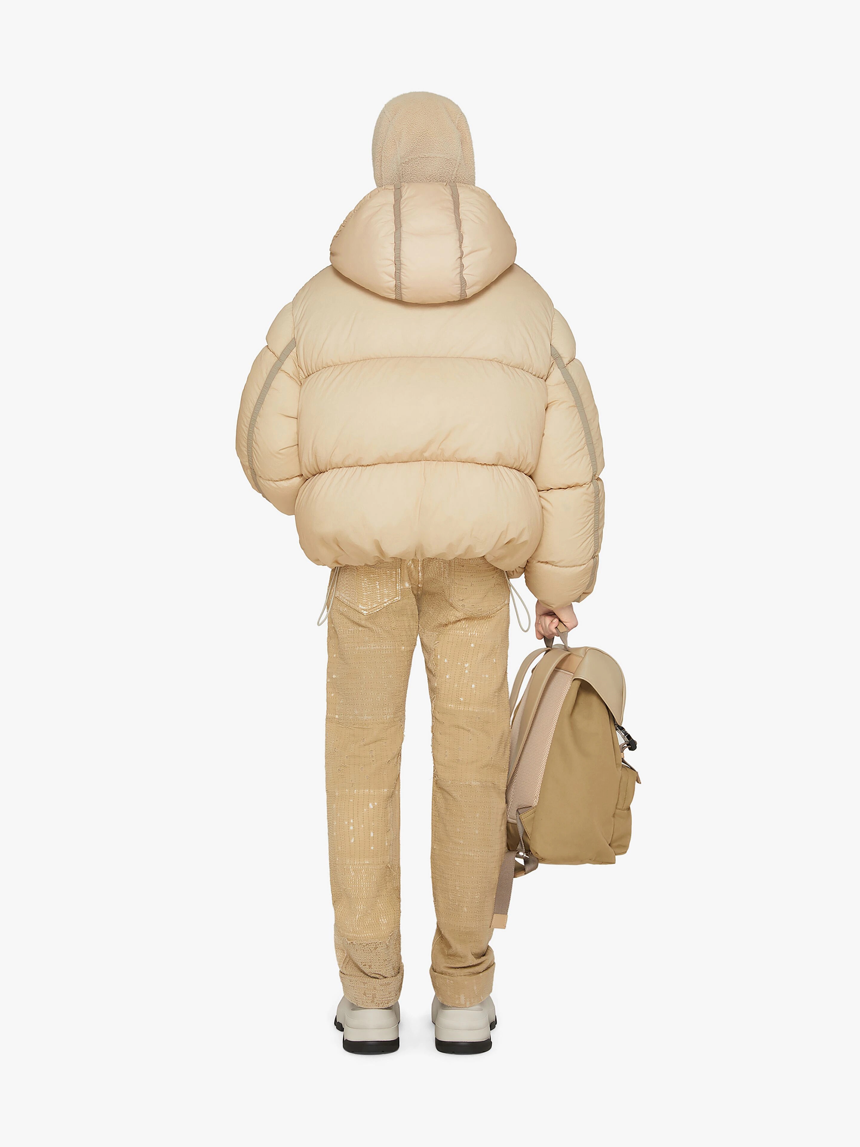 GIVENCHY 4G  OVERSIZED HOODED PUFFA JACKET - 4