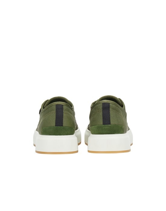 S0340 LEATHER SHOES OLIVE GREEN - 4