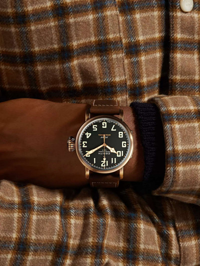 Zenith Pilot Type 20 Extra Special 45mm Bronze and Nubuck Watch, Ref. No. 29.2430.679/21.C753 outlook