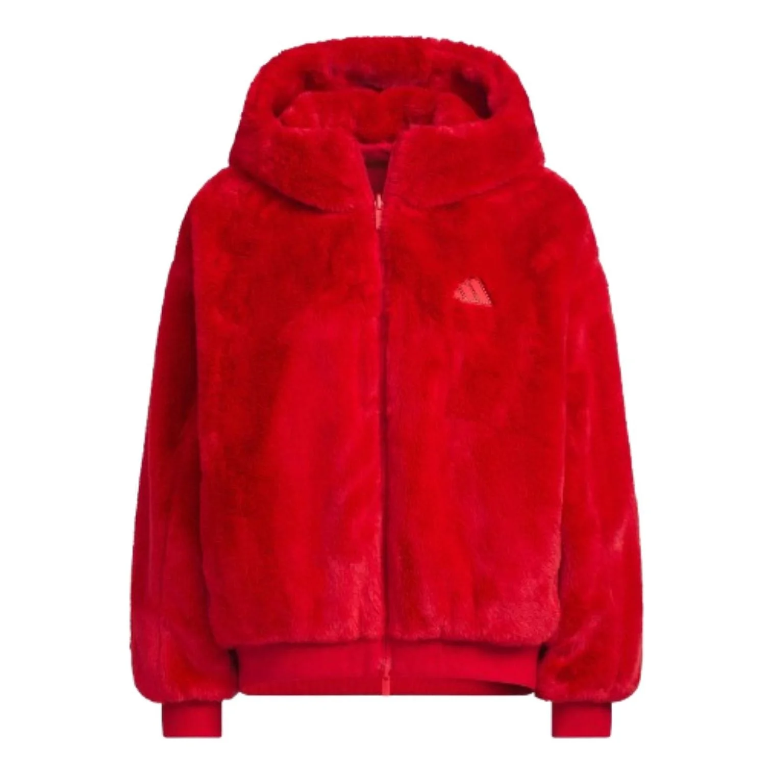 (WMNS) adidas Lunar New Year Jacket 'Red' JM8833 - 1