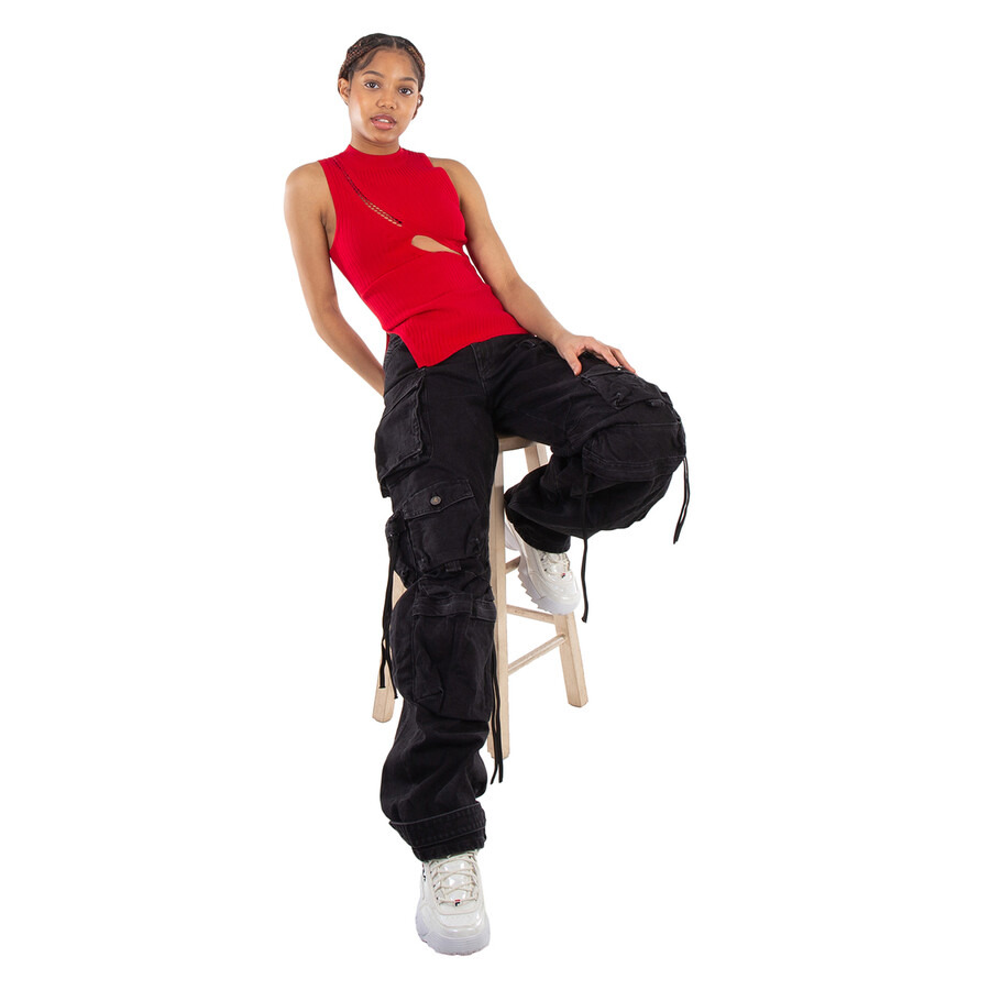 The Attico Cut Detail Sleeveless Top - 3