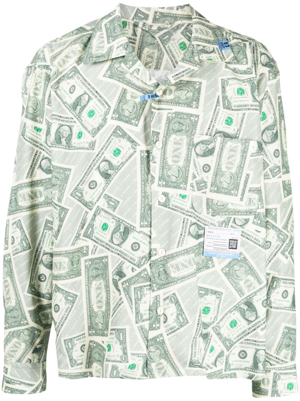 Dollar Bill long-sleeve shirt - 1