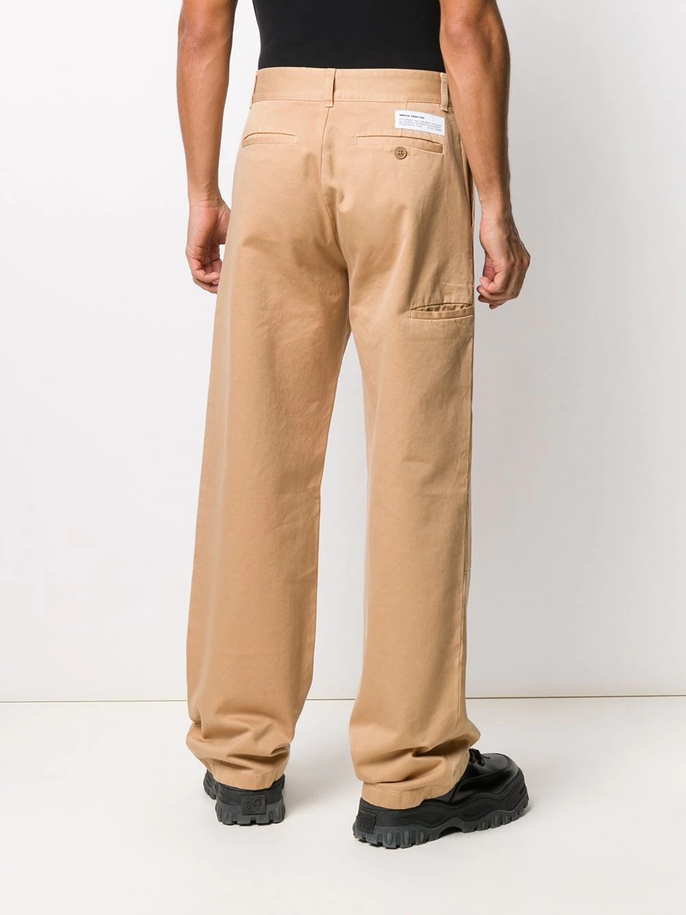 straight-leg trousers - 4