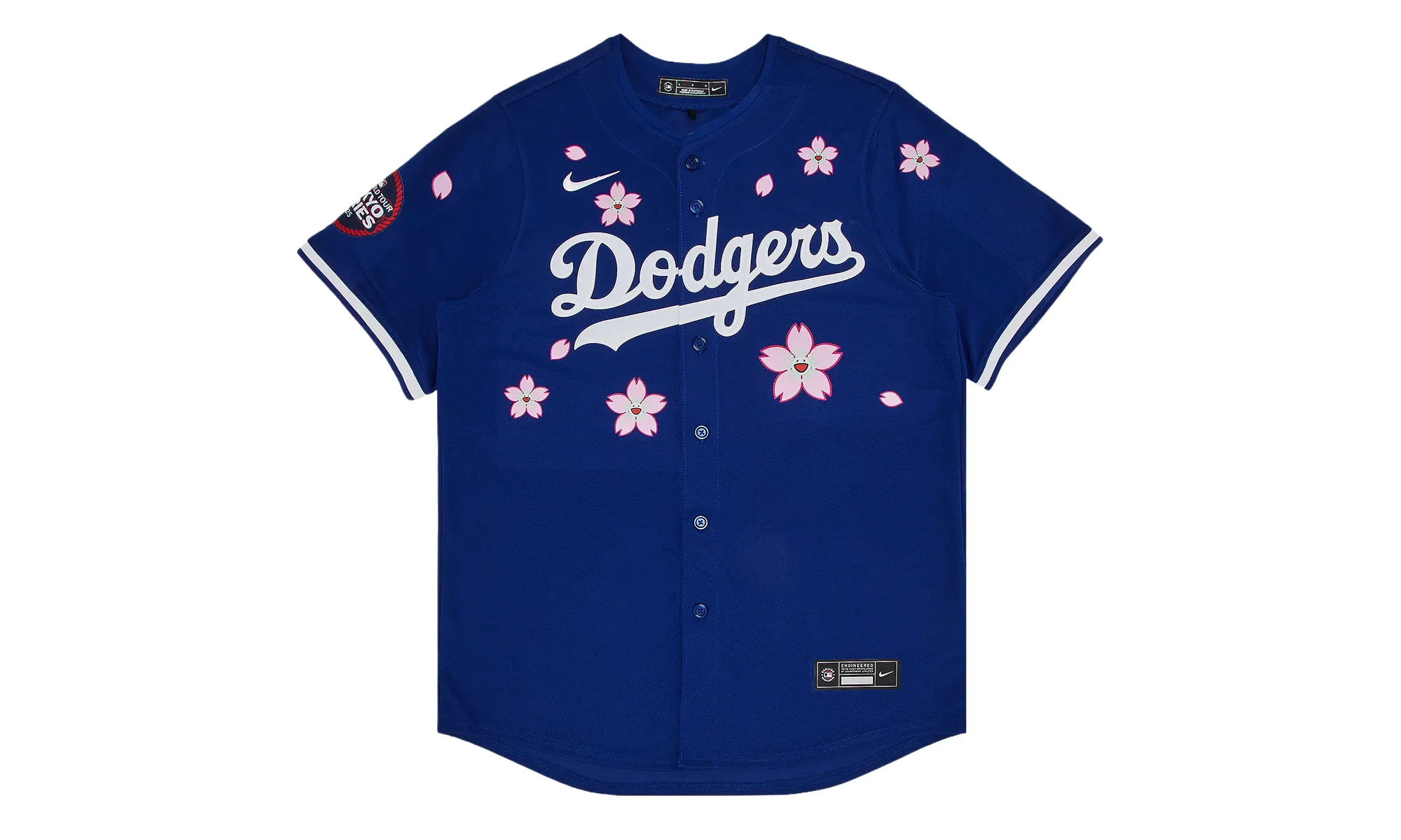 MLB World Tour Tokyo Series 2025 Dodgers Tokyo Away Jersey "Takashi Murakami Blue" LM25 LDA2 MUA XEP - 1