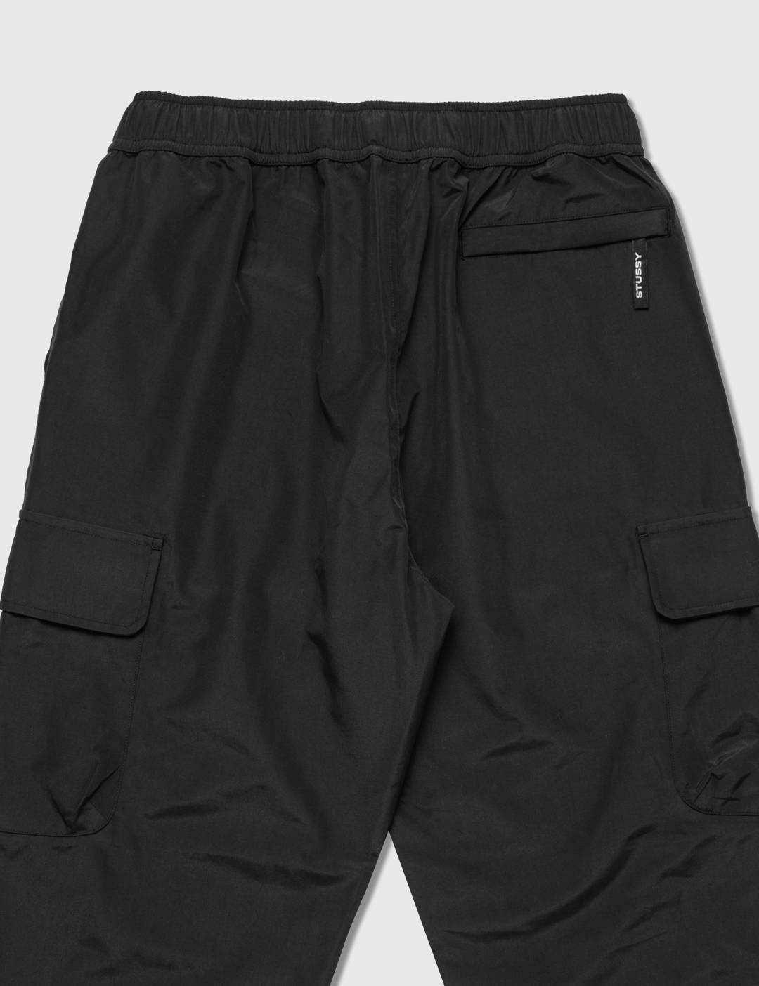 Solid Taped Seam Cargo Pants - 6