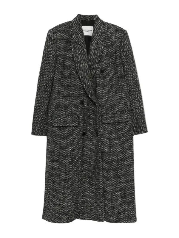Pilda Coat in Anthracite - 1