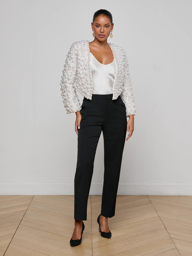 Belle Oversized Pearl Jacket 5