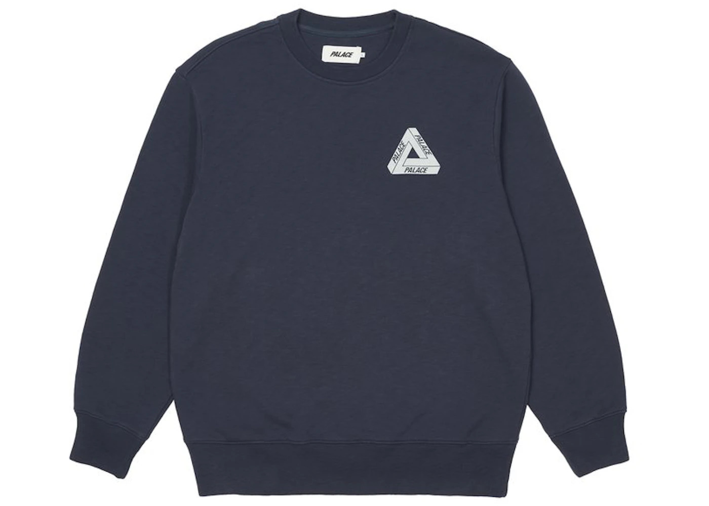 Palace Slub Crew (FW21) Navy - 2