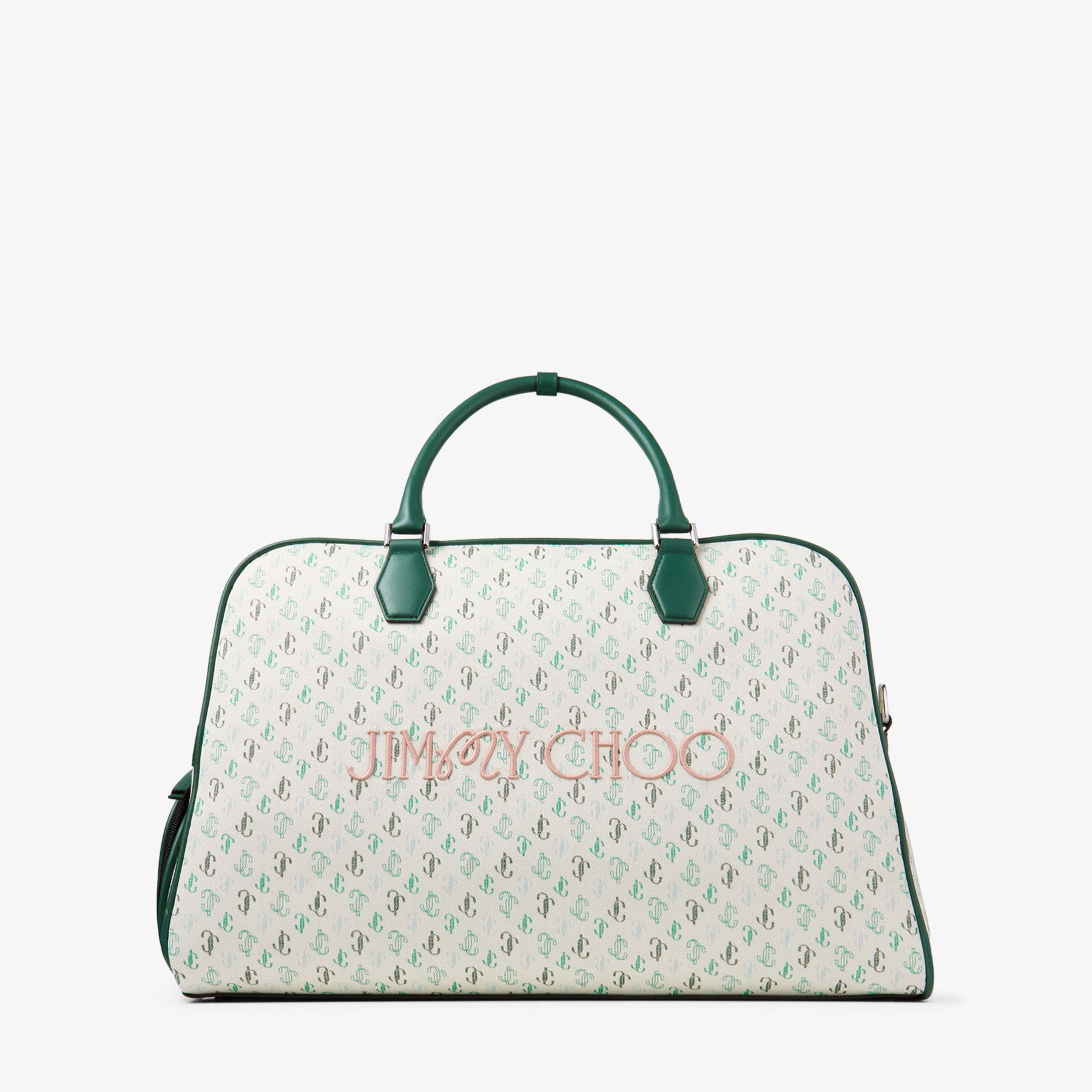Jimmy Choo / Malbon 2.0 Duffle Bag
Monogram Embroidered Canvas Duffel Bag - 1