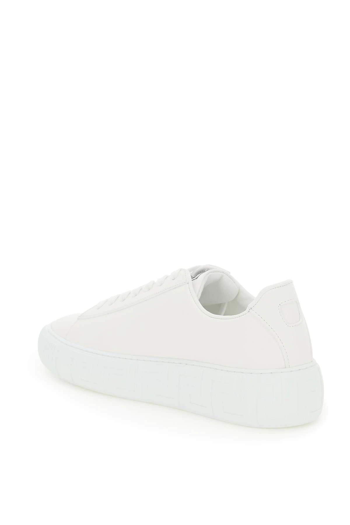 LEATHER GRECA SNEAKERS - 2