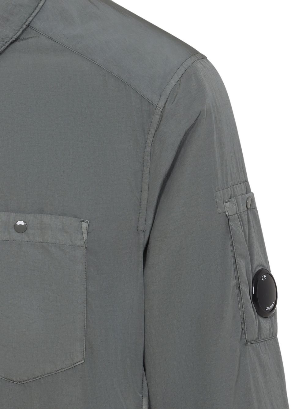 buttoned shirt jacket - 3