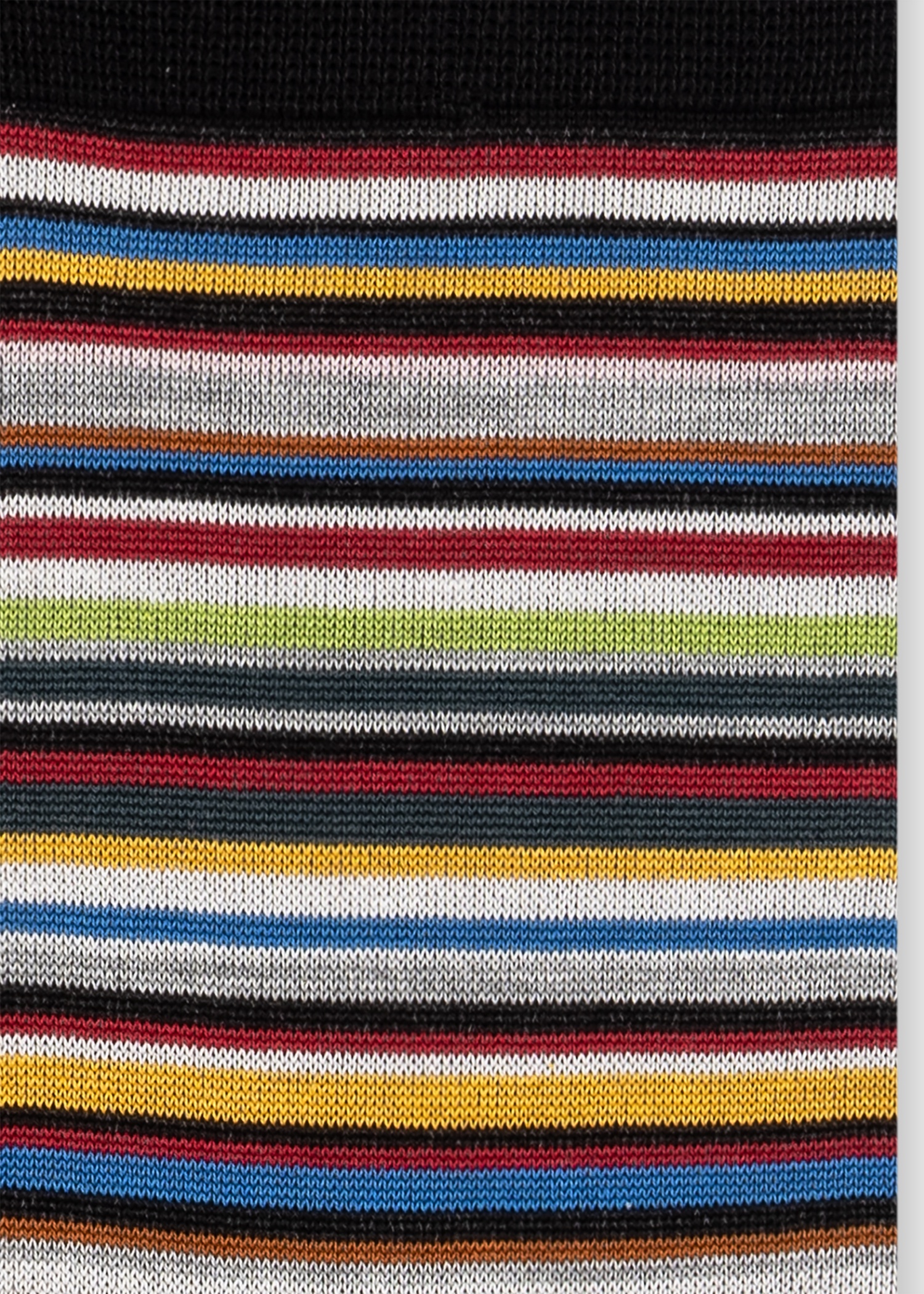 'Signature Stripe' Silk-Blend Socks - 2