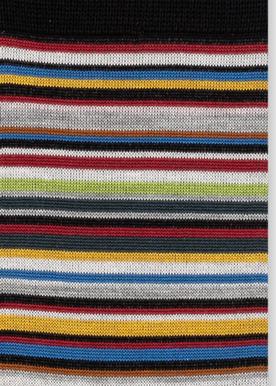 Paul Smith 'Signature Stripe' Silk-Blend Socks outlook