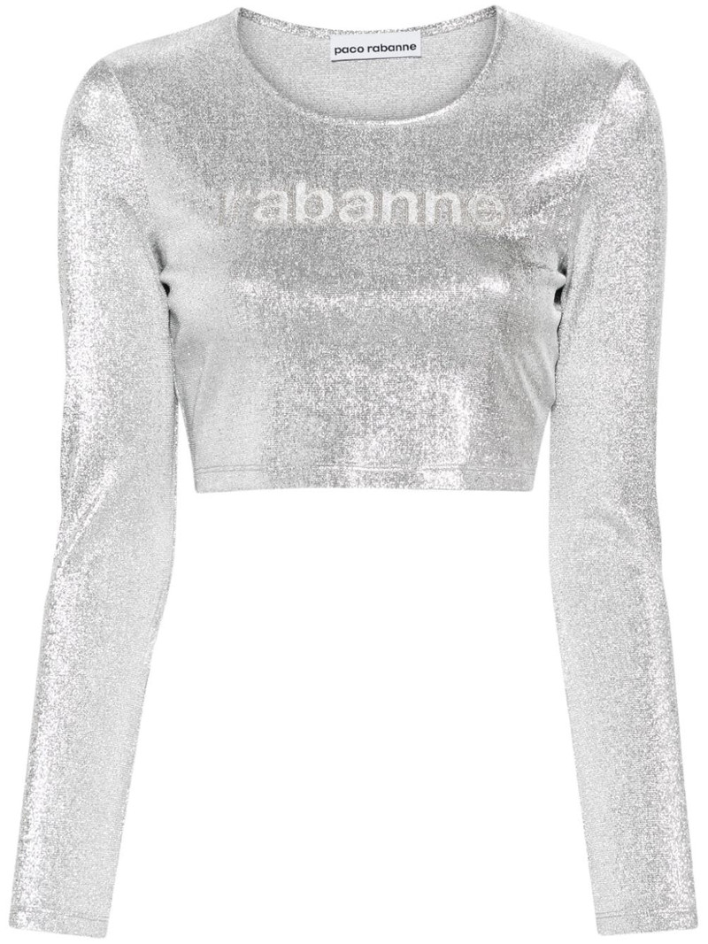 gem-logo cropped T-shirt 1