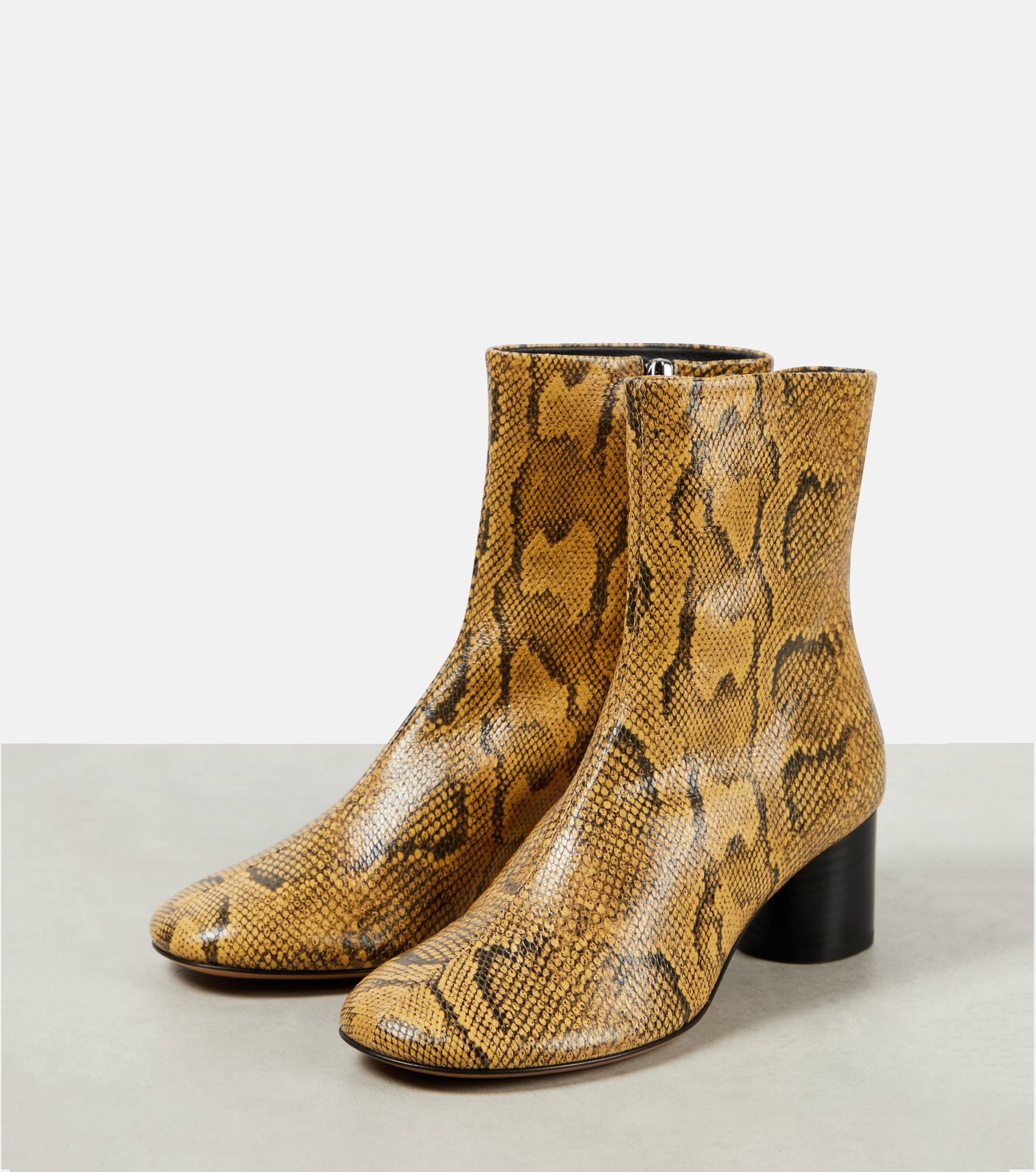 Laeden leather ankle boots - 5