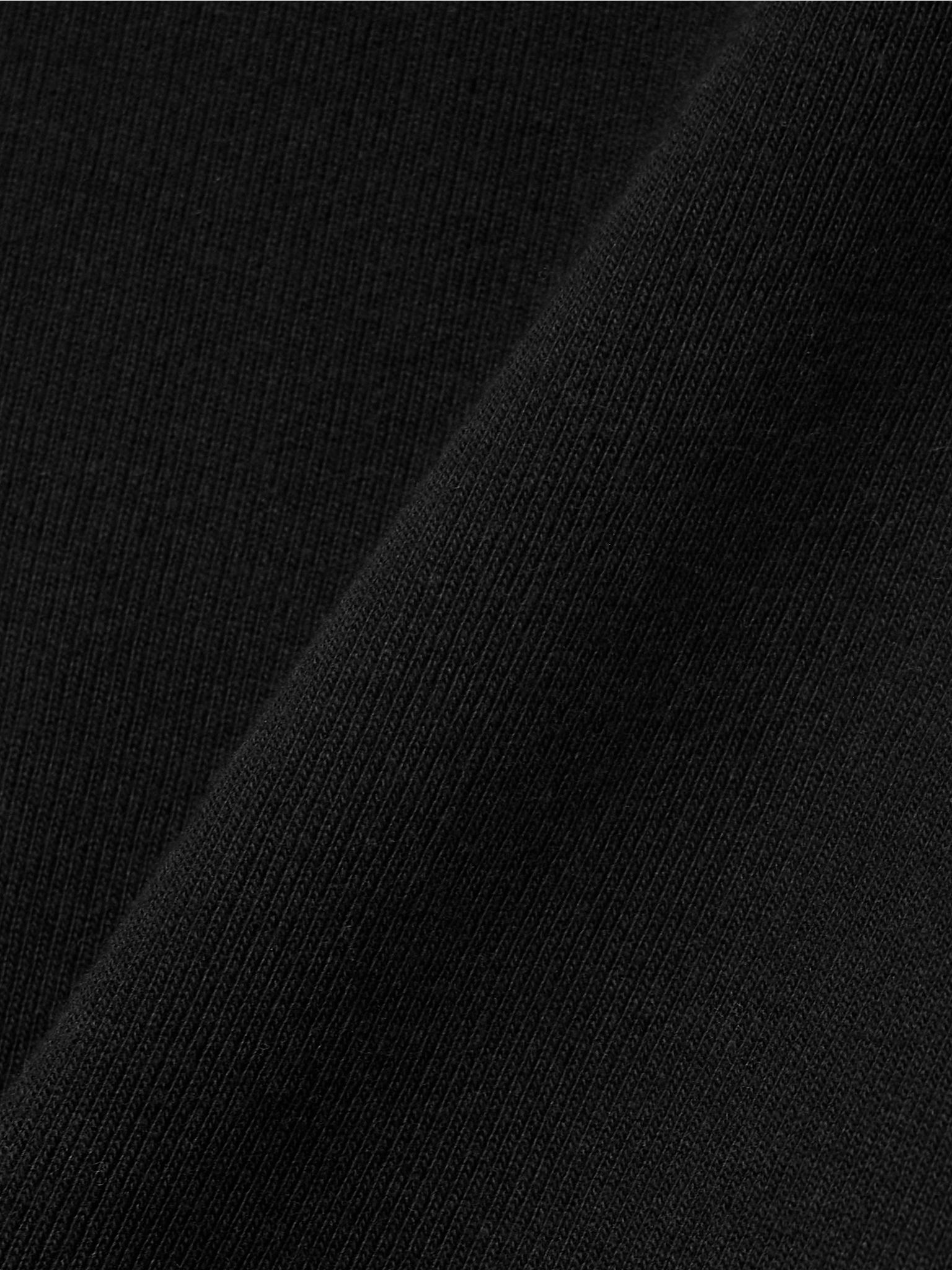 Torya ribbed cotton-jersey T-shirt Black - 5
