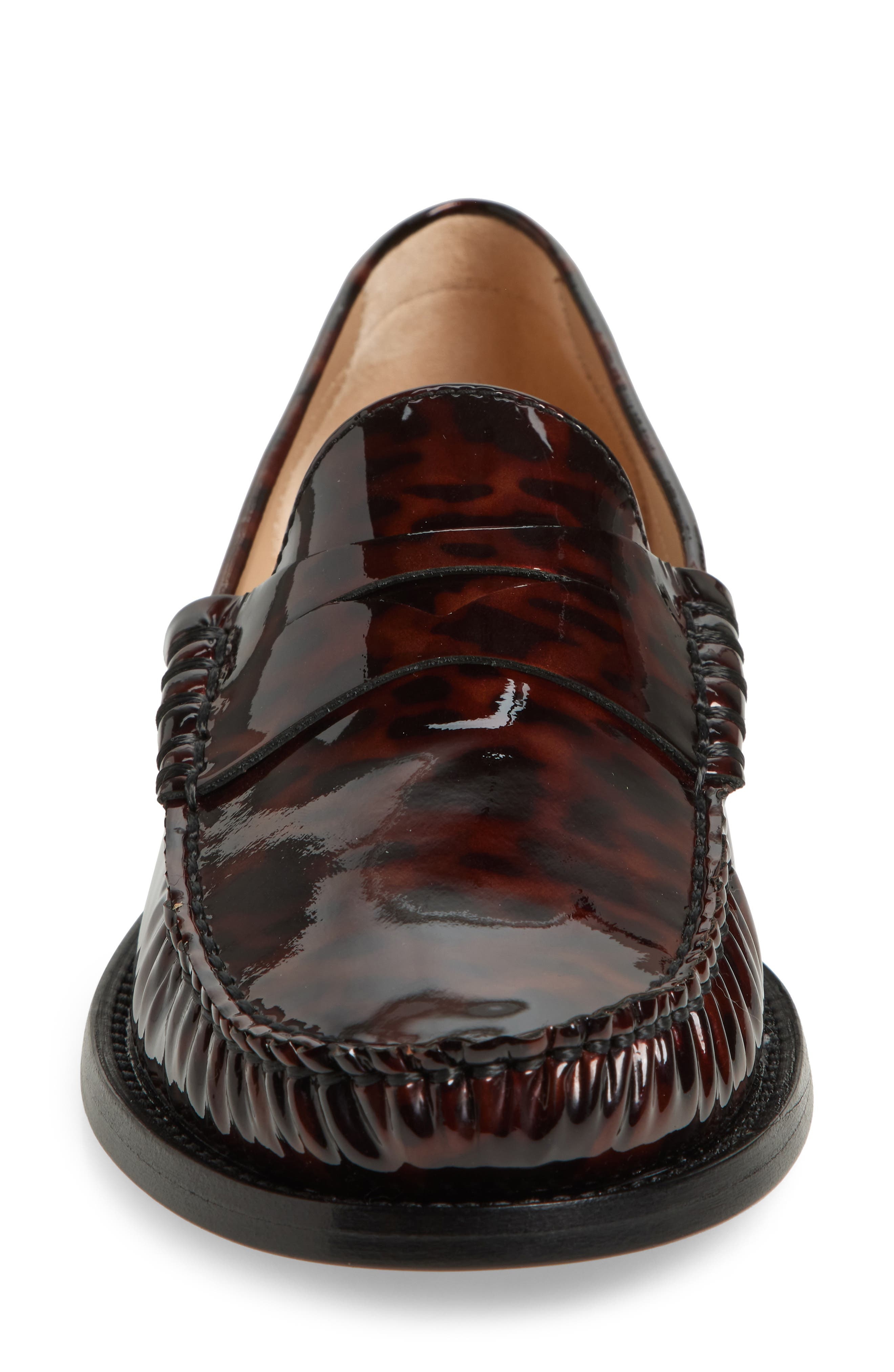 Stuart Weitzman Lottie Loafer in Dark Brown at Nordstrom - 4