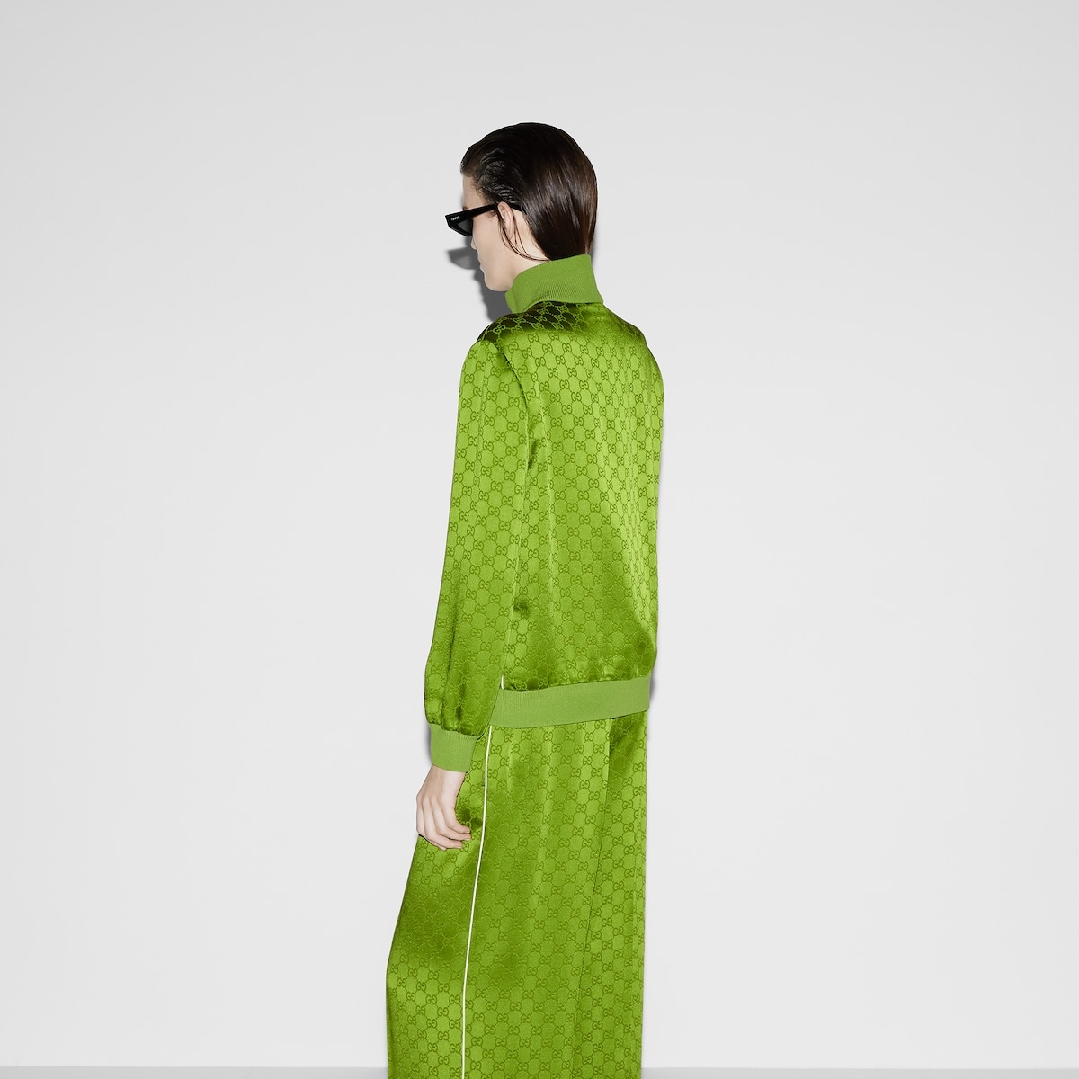 GG jacquard zip jacket - 4