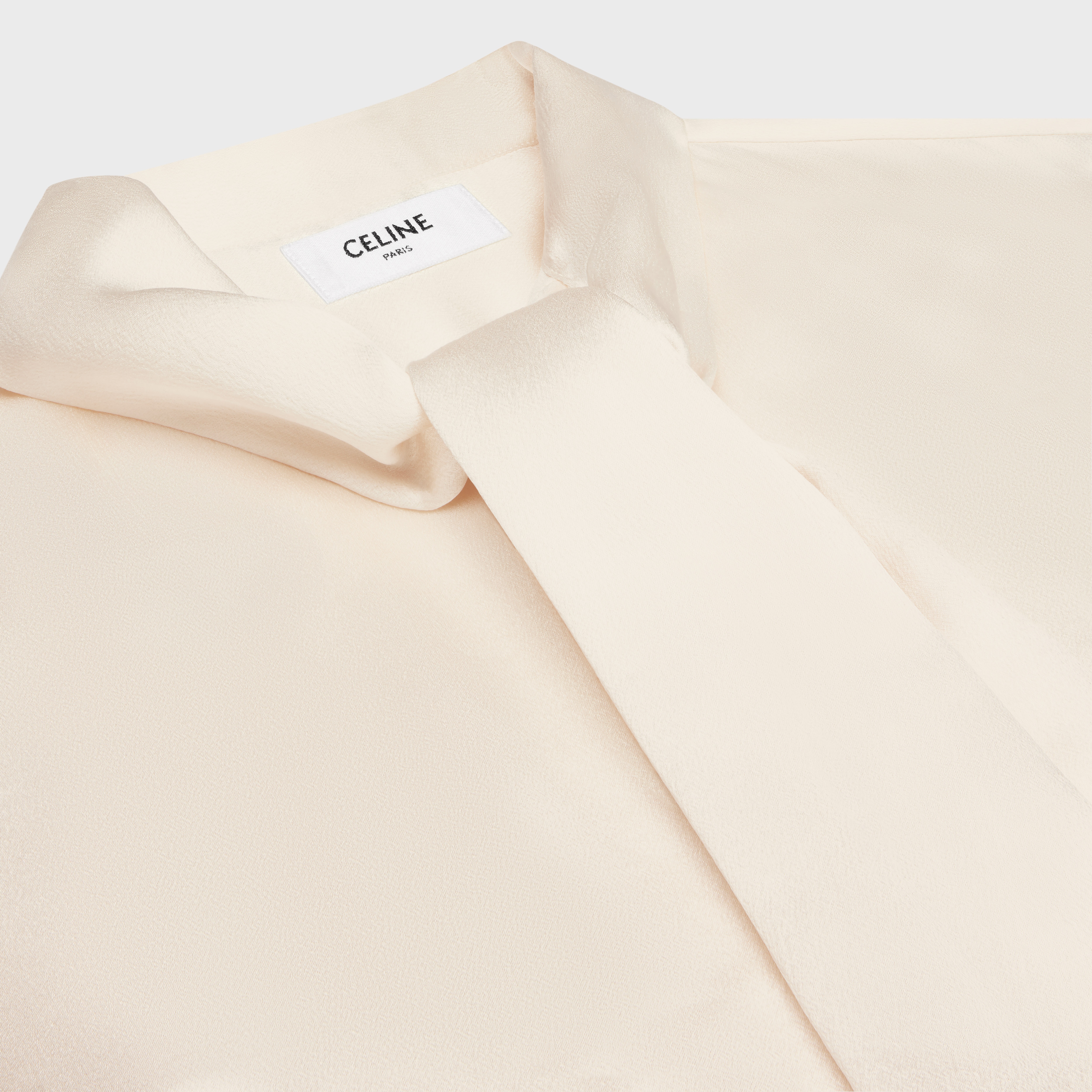 romy shirt in satin silk - 3
