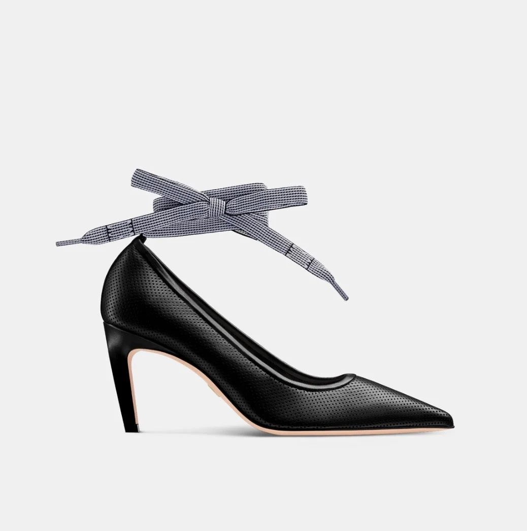 Dior D-Journey Lace Up Pumps - 1