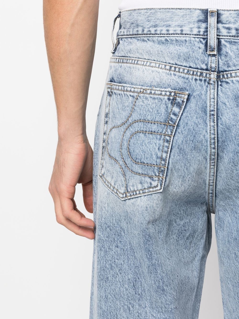 Benz wide-leg jeans - 5