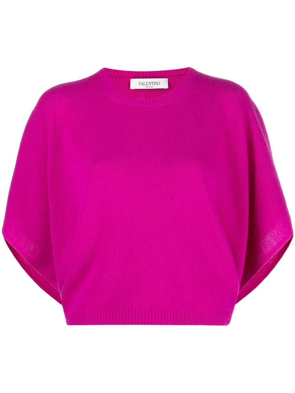 kimono-style knitted jumper - 1