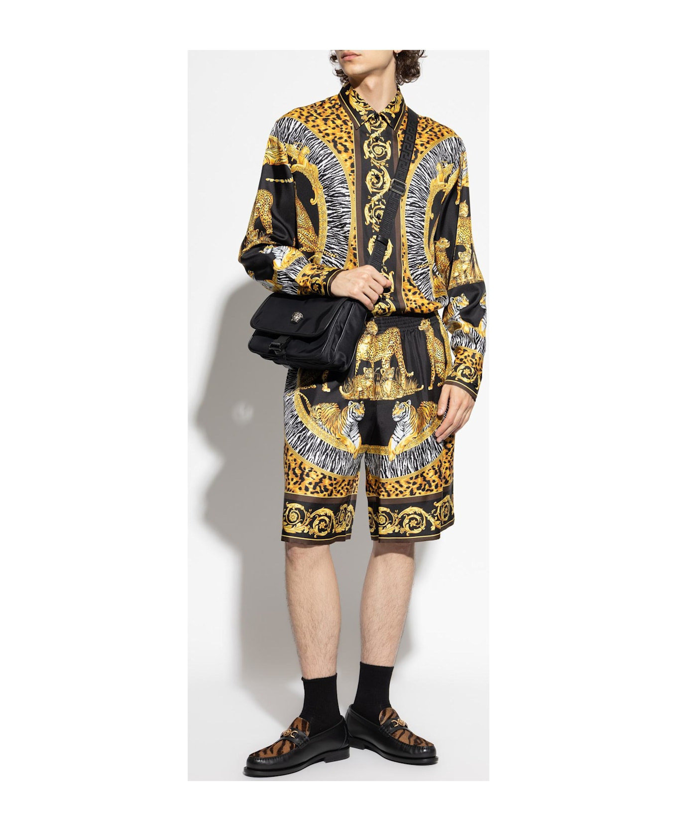 Versace Silk Shorts - 2