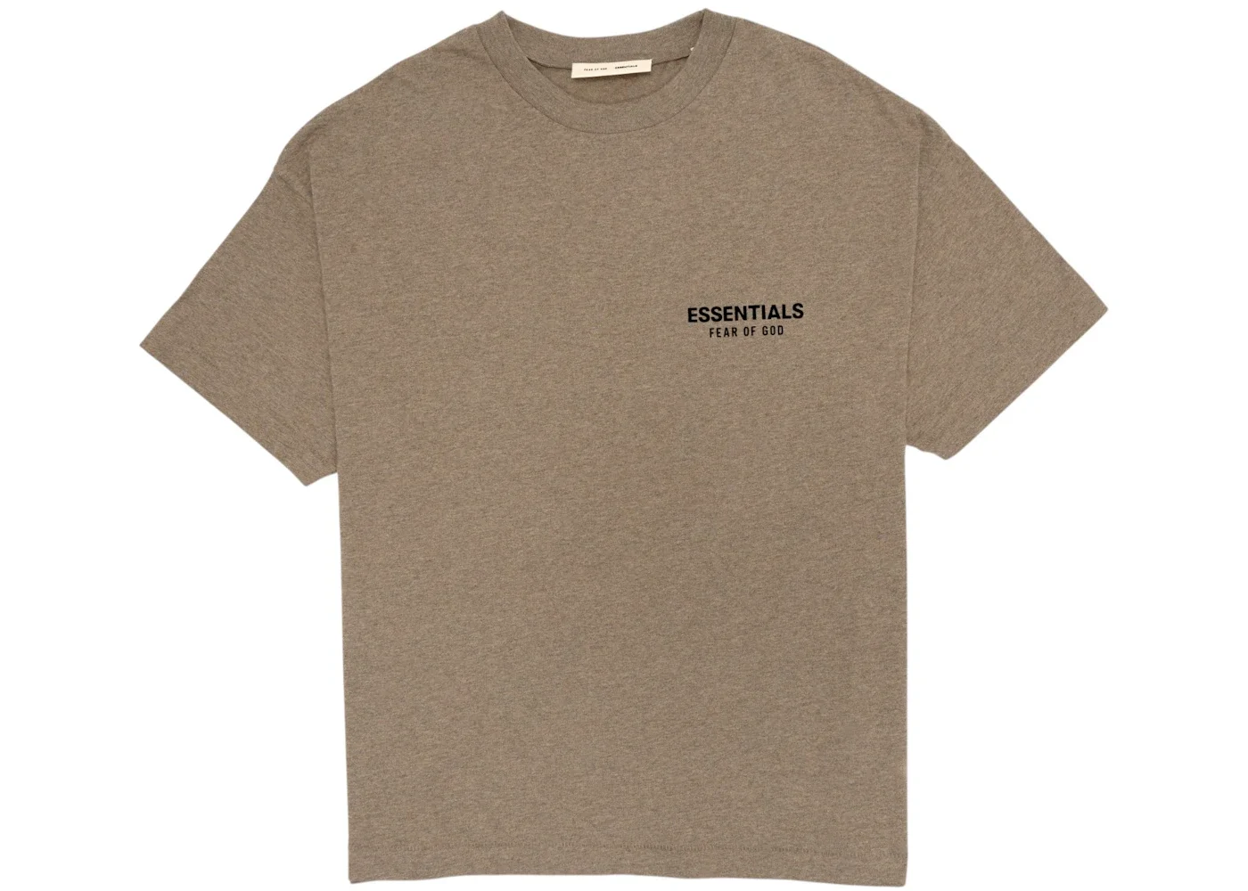 Fear of God Essentials Classic Short Sleeve Tee Homestead Heather - 1