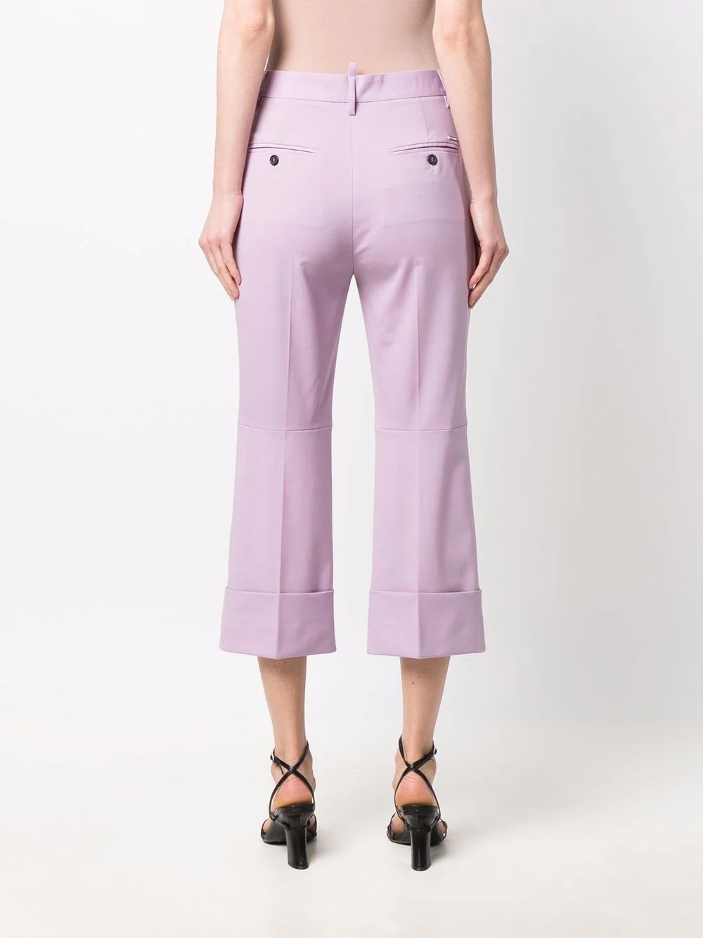 cropped tailored trousers - 4