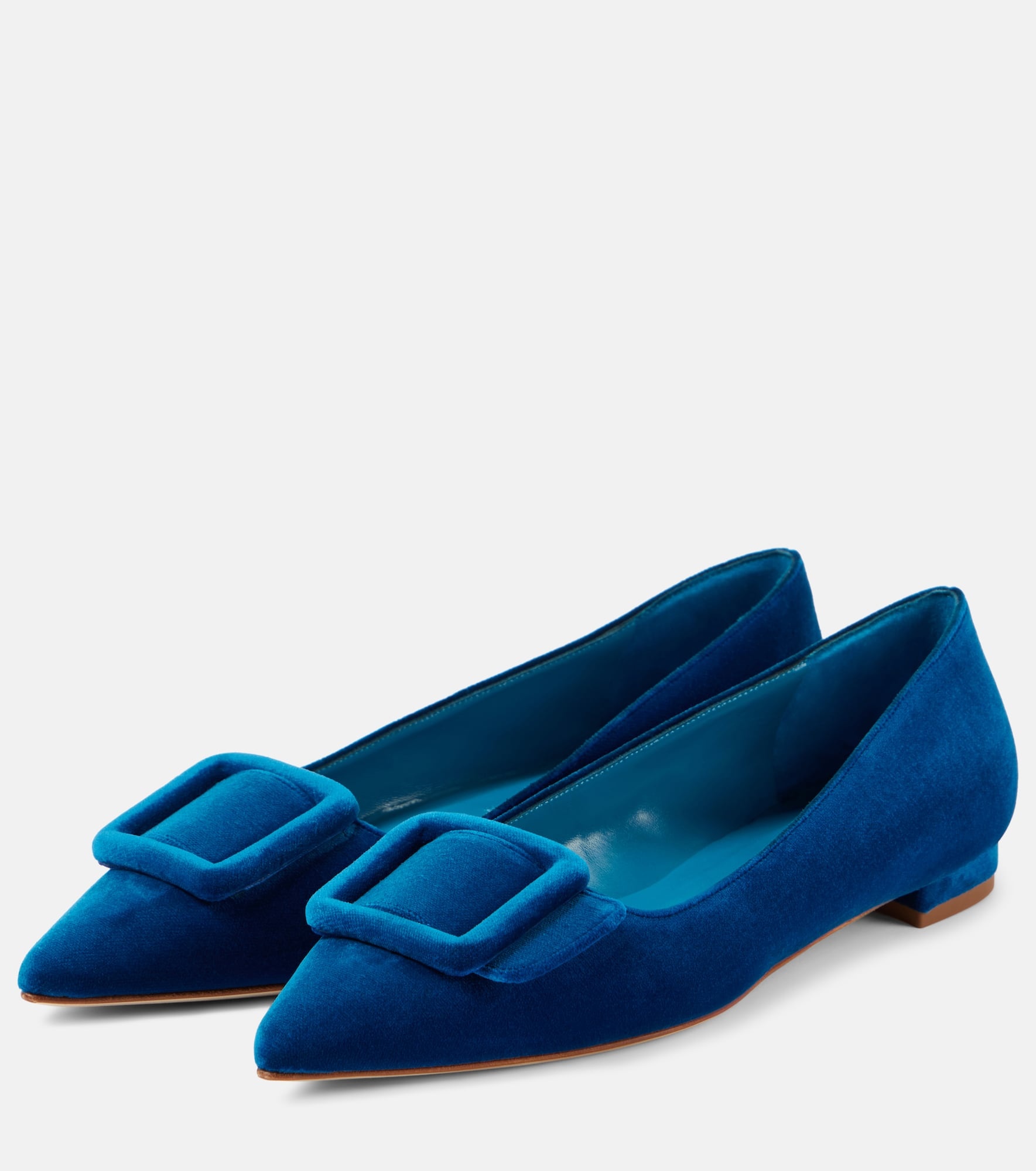 Maysale velvet ballet flats - 4